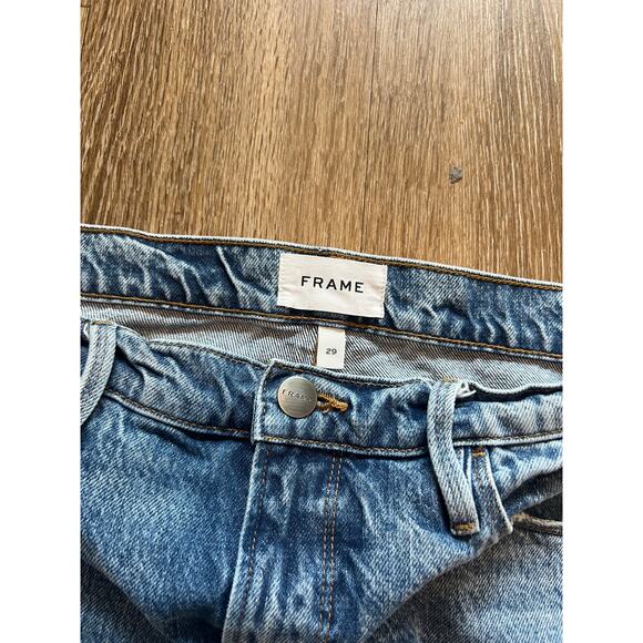 FRAME Le Drew Bootcut Cascase Blue Size 29 - Picture 4 of 9